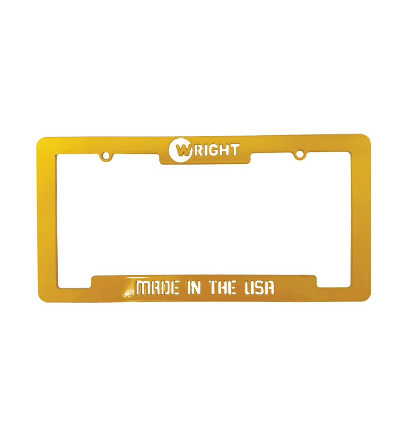 Wright License Plate Cover