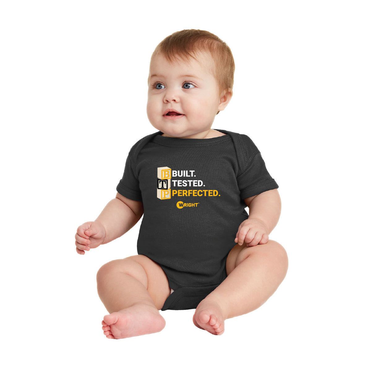 Rabbit Skins™ Infant Short Sleeve Baby Rib Bodysuit